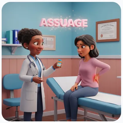 Illustration for the word assuage